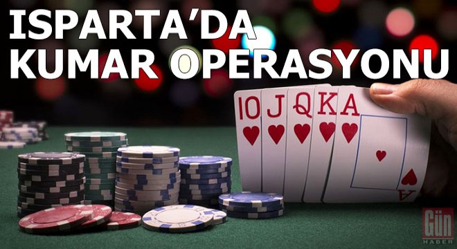 Isparta'da kumar operasyonu