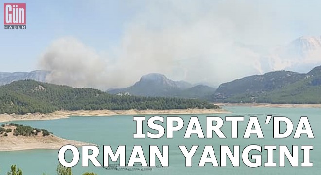 Isparta'da orman yangını