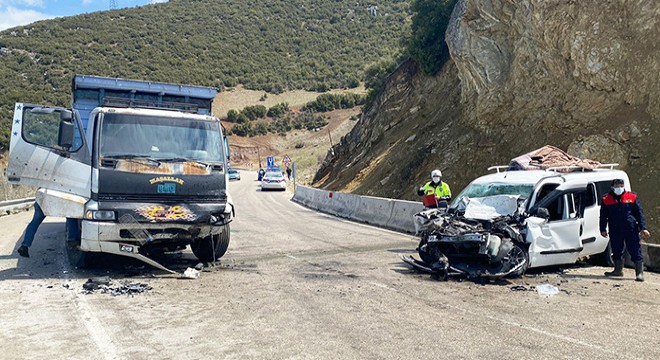 Isparta'da trafik kazası: 1 ölü