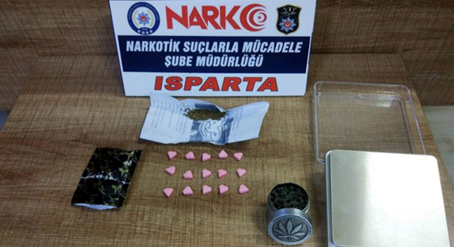 Isparta'da uyuşturucu operasyonları