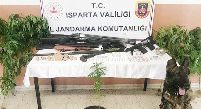 Isparta'da uyuşturucu operasyonu