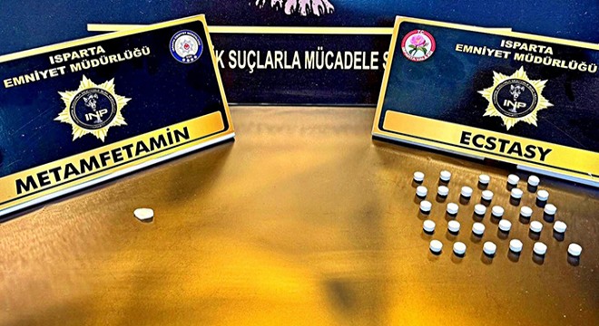 Isparta'da uyuşturucu operasyonu