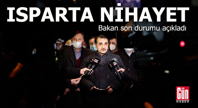 Isparta'ya günler sonra elektrik verilebildi