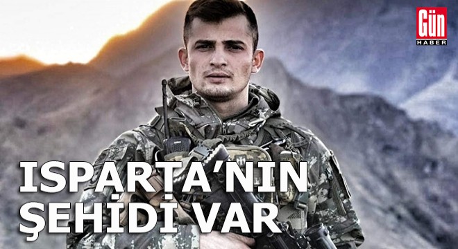 Isparta'ya şehit ateşi düştü