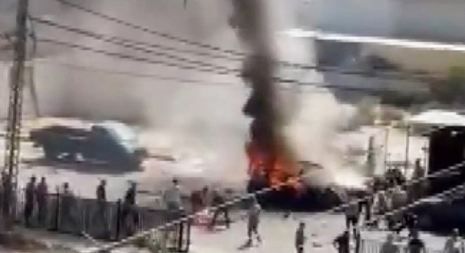İsrail'den Lübnan'da İHA'lı saldırı: 2 ölü, 1 yaralı
