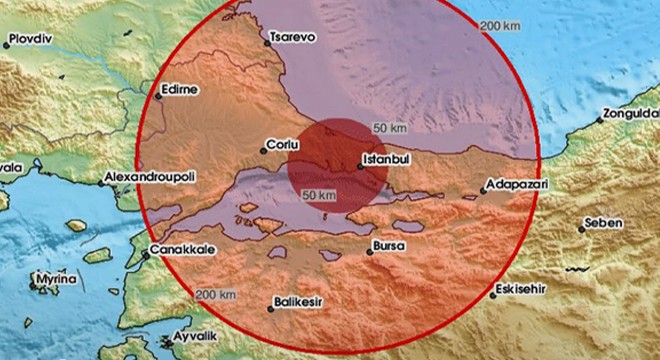 İstanbul'da korkutan deprem