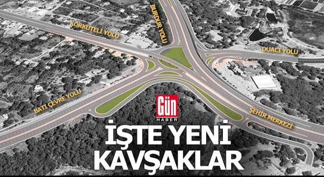 İşte Antalya'ya yeni yapılacak kavşaklar...