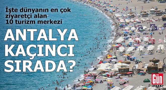İşte dünyanın en çok ziyaretçi alan 10 turizm merkezi