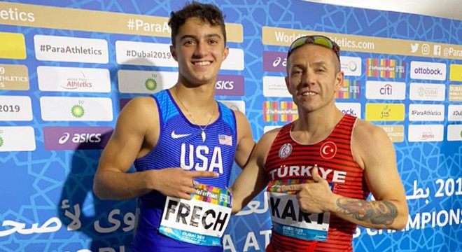 İzmirli para atletten 1 yılda 3 rekor