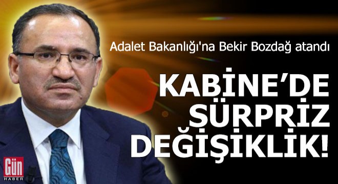 Kabine'de sürpriz değişiklik!