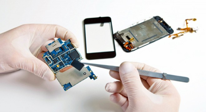 Kaçak telefon tamir malzemeleri ele geçirildi