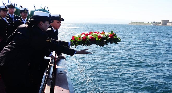 Kadın bahriyelilerden 'TCG Nusret' ile 8 Mart anısı seyri