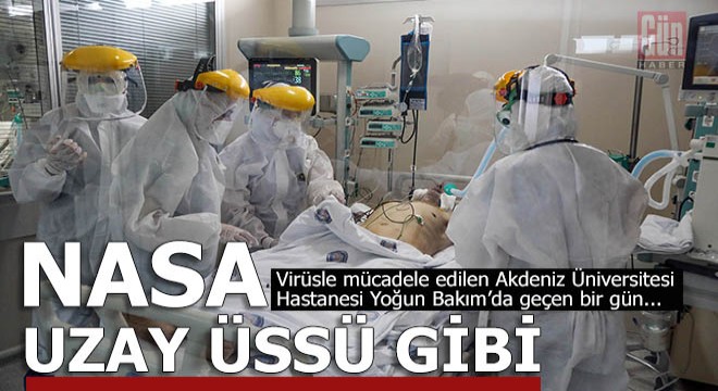 Kahramanların Antalya'da koronavirüsle 'yoğun' mücadelesi