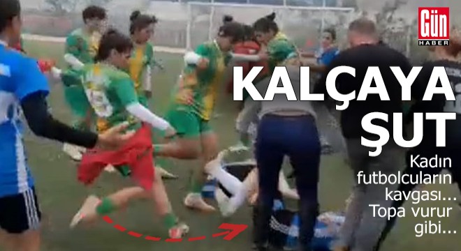 Kalçaya şut...