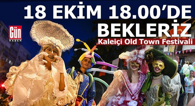 Kaleiçi Old Town Festival korteji 18 Ekim'de