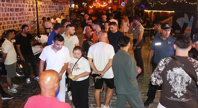 Kaleiçi'nde huzur ve güven denetimi
