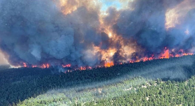 Kanada’da ‘ısı kubbesi’ kaynaklı 177 orman yangını devam ediyor