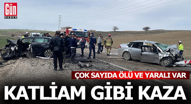 Katliam gibi kaza