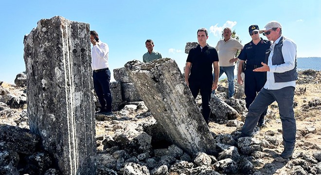 Kaymakam Kuruca'dan tarihi yerlere ziyaret