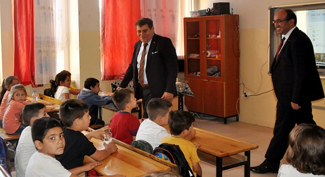 Kaymakam Tortop'tan okul ziyareti