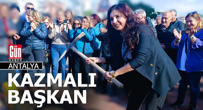 Kazmalı başkan, Konyaaltı'ndaki baz istasyonlarına karşı...