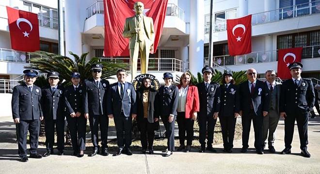 Kemer'de Türk Polis Teşkilatı'nın kuruluşu kutlandı