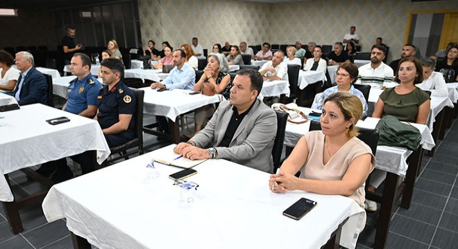 Kemer'de asayiş ve trafik tedbirleri toplantısı