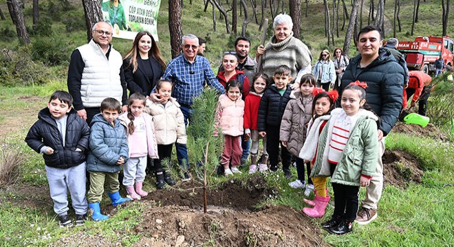 Kemer'de fidan dikim etkinliği