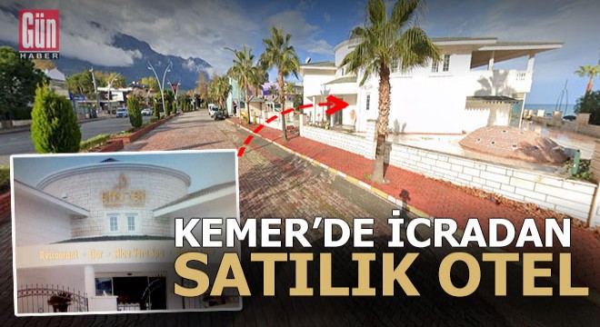 Kemer'de icradan butik otel....
