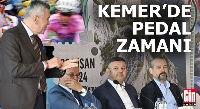 Kemer'de pedal zamanı