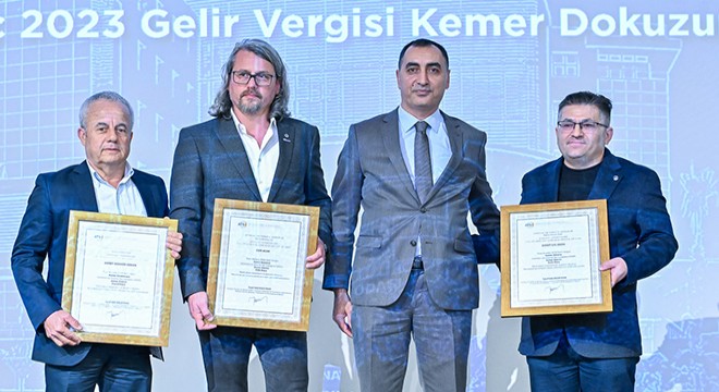 Kemer'in vergi rekortmenleri ödüllendirildi
