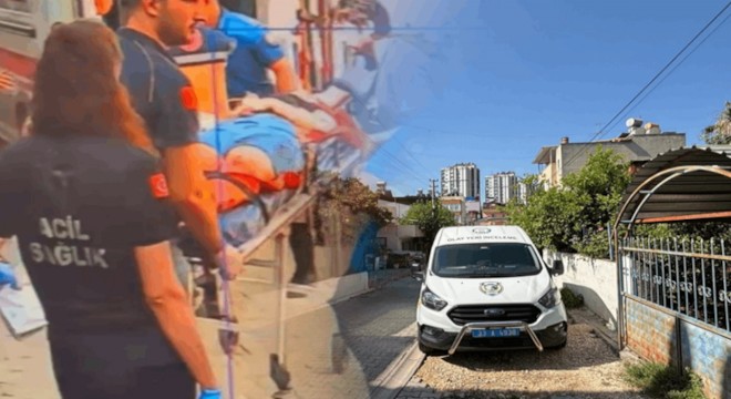 Kendisini ve 4 yaşındaki oğlunu jiletle yaraladı