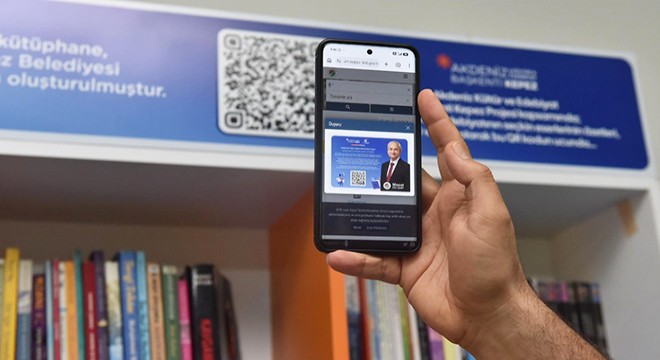 Kepez Belediyesi'nden Kepez Devlet Hastanesi'ne E-Kitap hizmeti