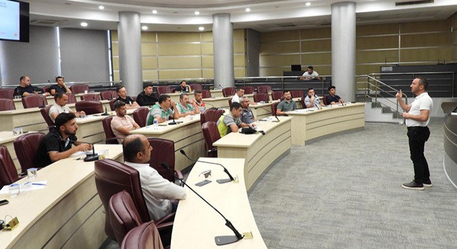 Kepez Belediyesi'nden personele ‘Afetlerde İş Güvenliği Eğitimi'