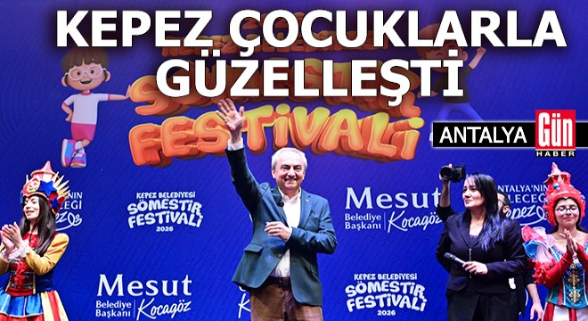 Kepez çocuklarla güzelleşti
