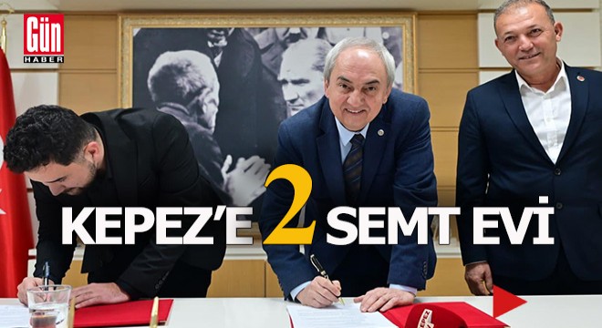 Kepez'de Gündoğdu ve Aktoprak'a 2 semt evi geliyor