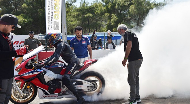 Kepez'de Motodrag heyecanı