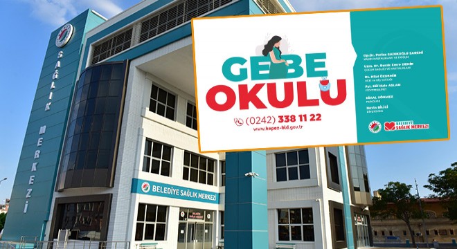 Kepez'den ‘Gebe Okulu'