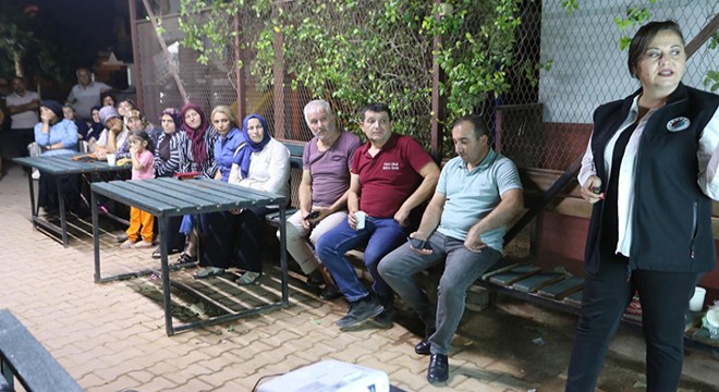 Kepez’den site sakinlerine Afet Farkındalık Eğitimi