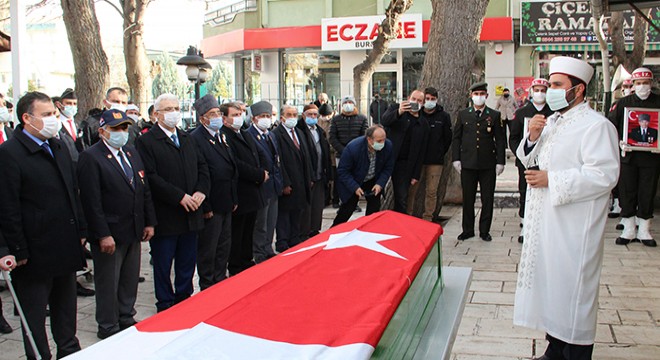 Kıbrıs Gazisi son yolculuğuna uğurlandı