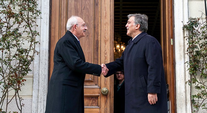 Kılıçdaroğlu Abdullah Gül ile görüştü