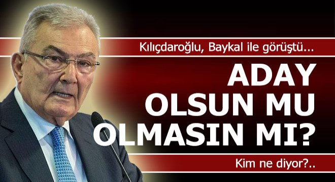 Kılıçdaroğlu, Baykal ile görüştü... Aday olacak mı?
