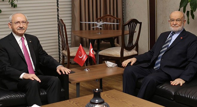 Kılıçdaroğlu, Karamollaoğlu'nu ziyaret etti