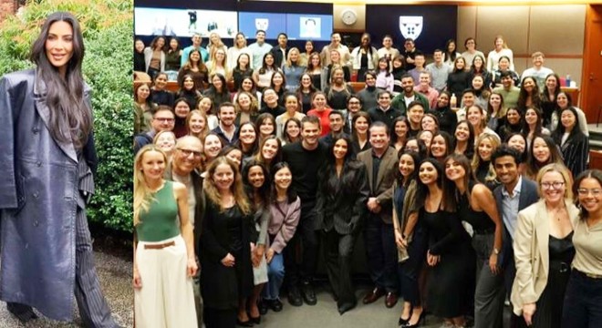 Kim Kardashian, Harvard'da işletme dersi verdi