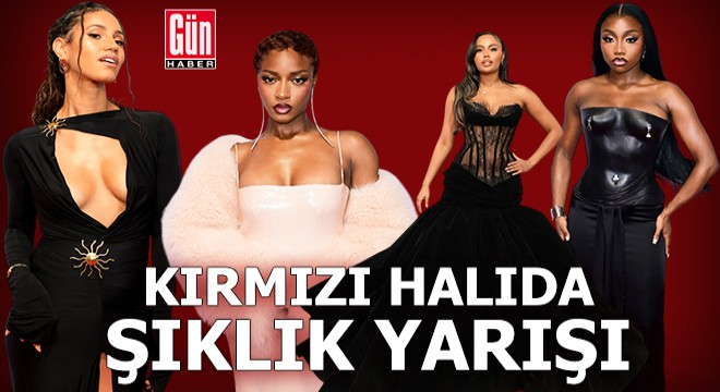 Kırmızı halıda şıklık yarışı
