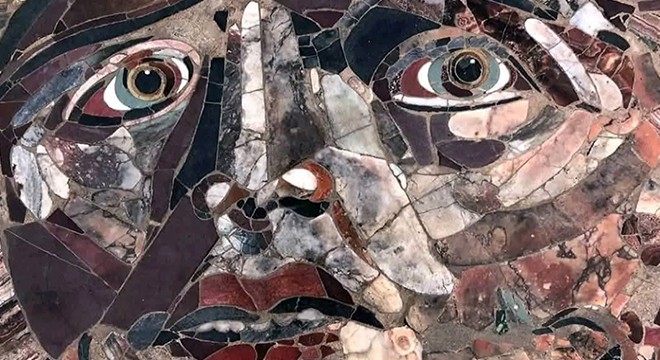 Kışın üzeri kapatılan Medusa mozaiği ziyarete açıldı