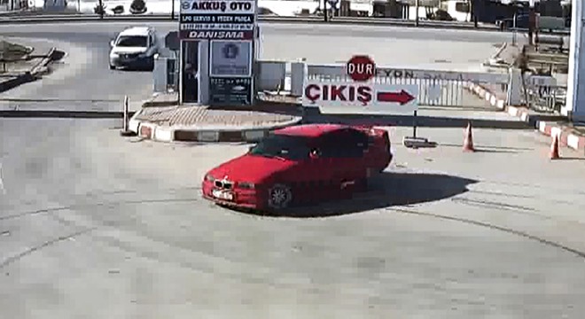 Kısıtlamayı ihlal edip, drift yapan sürücüye 7 bin lira ceza