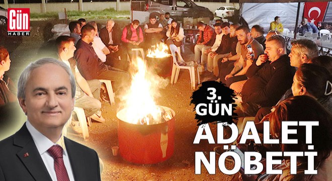 ‘Kocagöz'e adalet' nöbetinde 3. gün