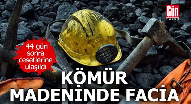 Kömür madeninde facia!