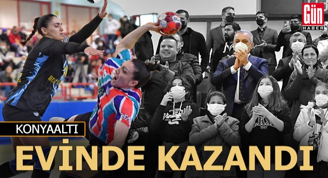 Konyaaltı evinde kazandı